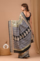 Crafts Moda Exclusive Block Printed Assam Silk Saree