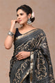 Crafts Moda Exclusive Gold Print Maheshwari Silk Saree