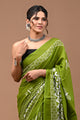 Printed Pure Cotton Mulmul Saree With Blouse