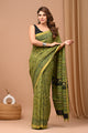 Exclusive Block Printed Assam Silk Saree