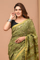 Exclusive Block Printed Assam Silk Saree