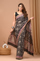 Exclusive Block Printed Assam Silk Saree