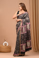 Exclusive Block Printed Assam Silk Saree