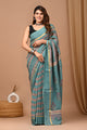 Crafts Moda Beautiful Block Printed Assam Silk Saree