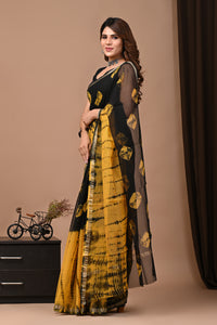 Crafts Moda Exclusive Block Printed Kota Doria Saree With Blouse