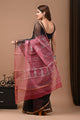 Crafts Moda Exclusive Block Printed Kota Doria Saree With Blouse