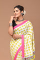 Exclusive Printed Pure Cotton Mulmul Saree With Blouse