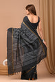 Exclusive Block Printed Assam Silk Saree