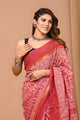 Exclusive Block Printed Assam Silk Saree