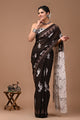 Printed Pure Cotton Mulmul Saree With Blouse