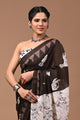 Printed Pure Cotton Mulmul Saree With Blouse