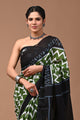 Printed Pure Cotton Mulmul Saree With Blouse