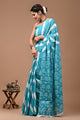 Printed Pure Cotton Mulmul Saree With Blouse