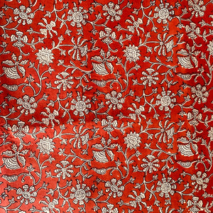 Hand Block Printed Cotton Fabric CMFAB0013