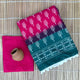 Printed Pure Cotton Mulmul Saree With PomPom Lace